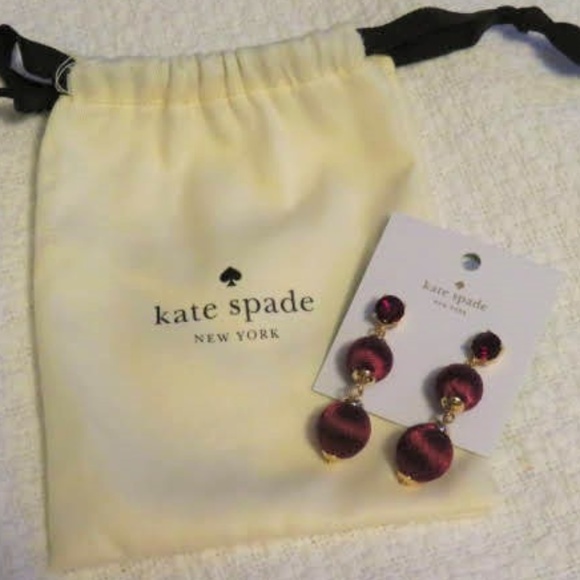 kate spade Jewelry - Kate Spade Sumac Linear Graduated Ball Earrings